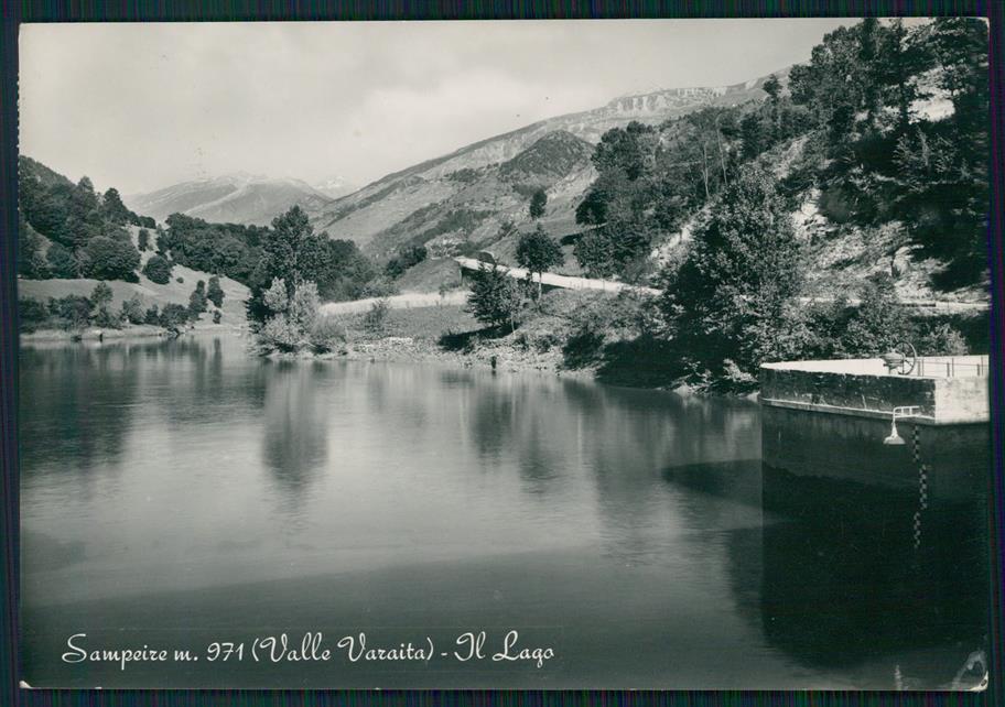 Cuneo Sampeyre Lago di Foto FG cartolina MZ0840 – fronte