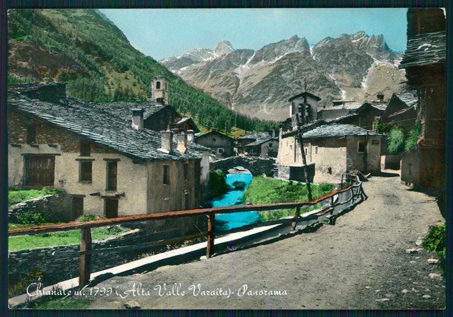 Cuneo Ponte Chianale Foto FG cartolina MZ0844 – fronte