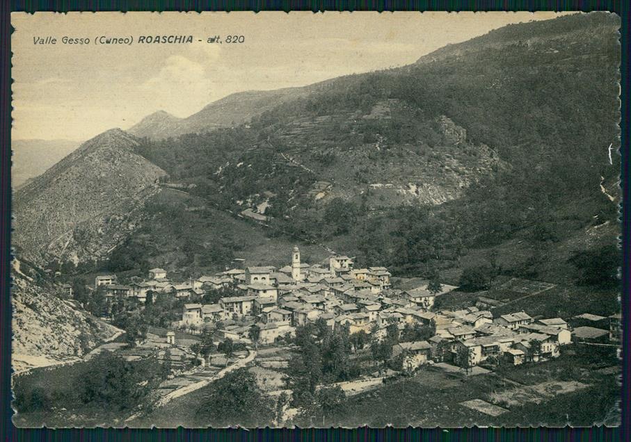 Cuneo Roaschia cartolina MZ0853 – fronte