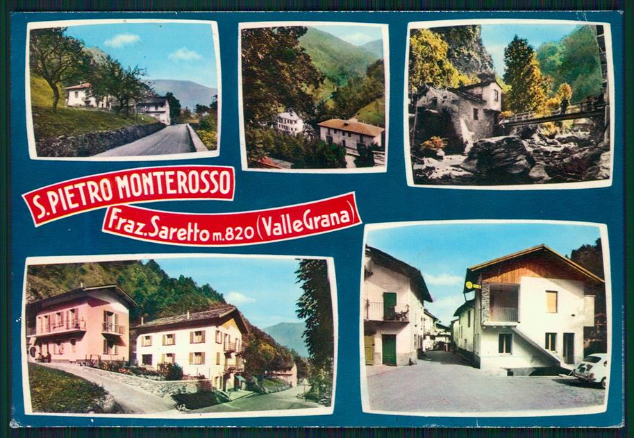 Cuneo Monterosso San Pietro di Saretto Foto FG cartolina MZ0868 – fronte