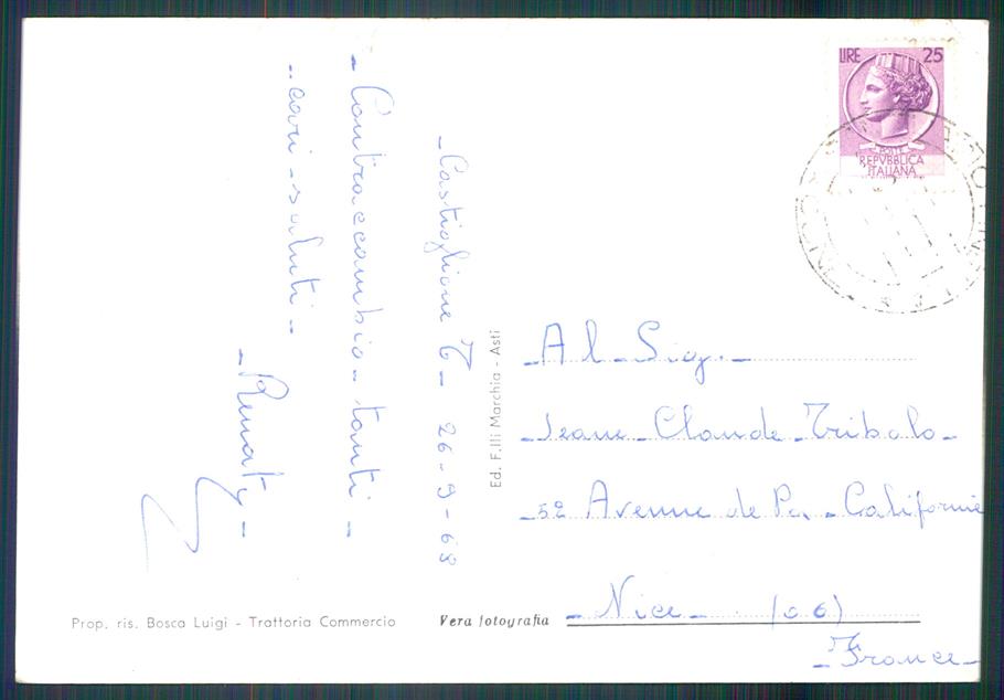 Cuneo Mango Busi di Foto FG cartolina MZ0889 – retro