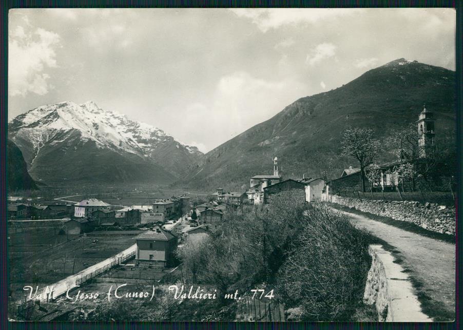 Cuneo Valdieri PIEGHINA Foto FG cartolina MZ0914 – fronte