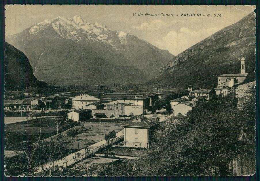 Cuneo Valdieri PIEGHINA FG cartolina MZ0921 – fronte
