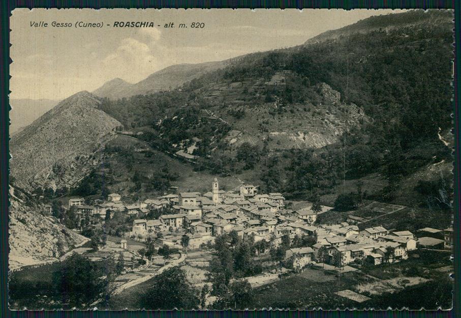 Cuneo Roaschia FG cartolina MZ0923 – fronte