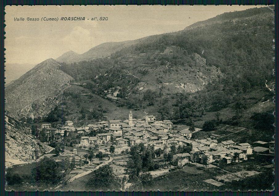 Cuneo Roaschia FG cartolina MZ0924 – fronte
