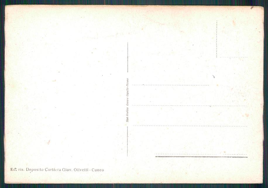 Cuneo Passatore FG cartolina MZ0938 – retro