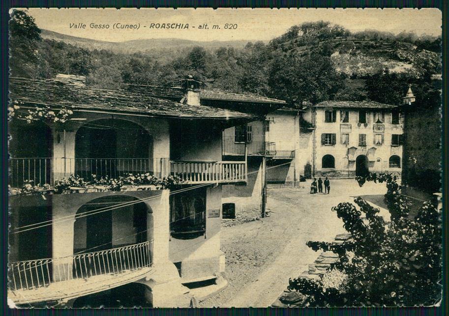 Cuneo Roaschia FG cartolina MZ0948 – fronte