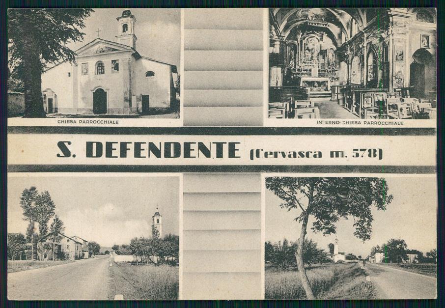 Cuneo Cervasca San Defendente FG cartolina MZ0950 – fronte