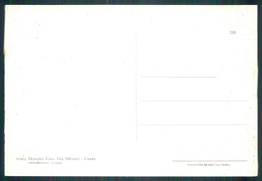 Cuneo Cervasca San Defendente FG cartolina MZ0950 – retro