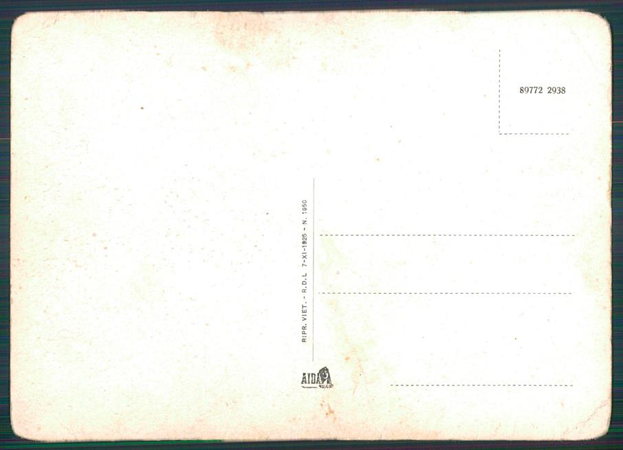 Cuneo Brà Pollenzo Castello Reale di PIEGHE FG cartolina MZ0961 – retro