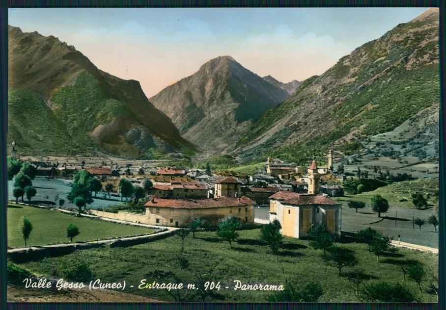 Cuneo Entracque Valle Gesso Foto FG cartolina MZ0994 – fronte