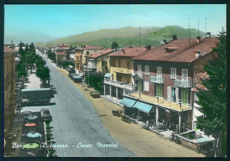 Cuneo Borgo San Dalmazzo Corso Mazzini Foto FG cartolina MZ1022 – fronte