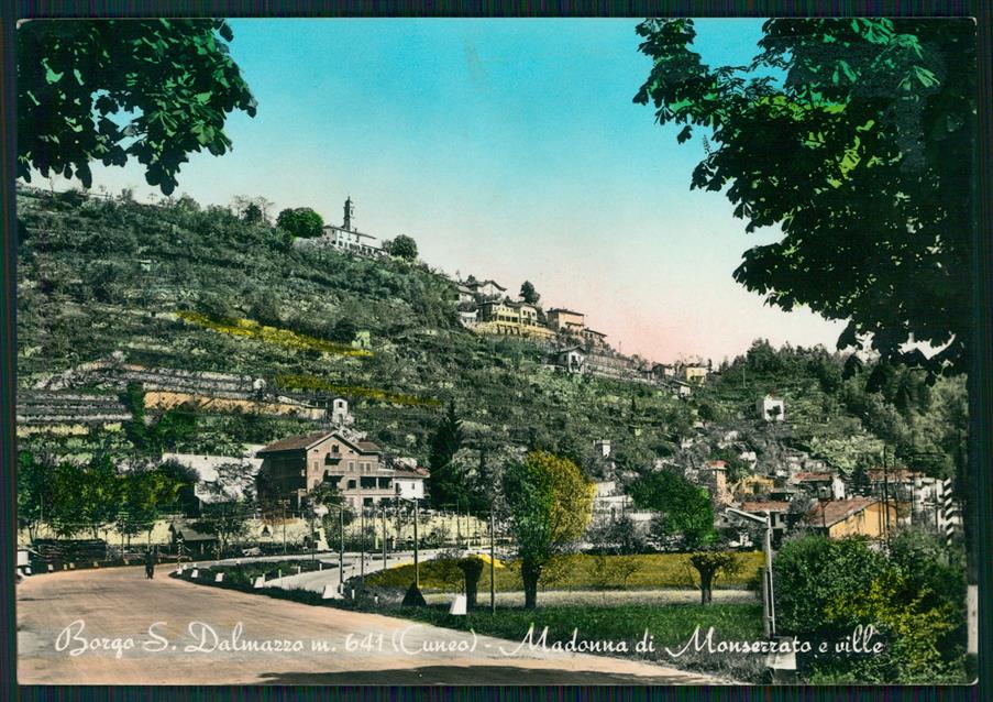 Cuneo Borgo San Dalmazzo Madonna di Monserrato Foto FG cartolina MZ1031 – fronte