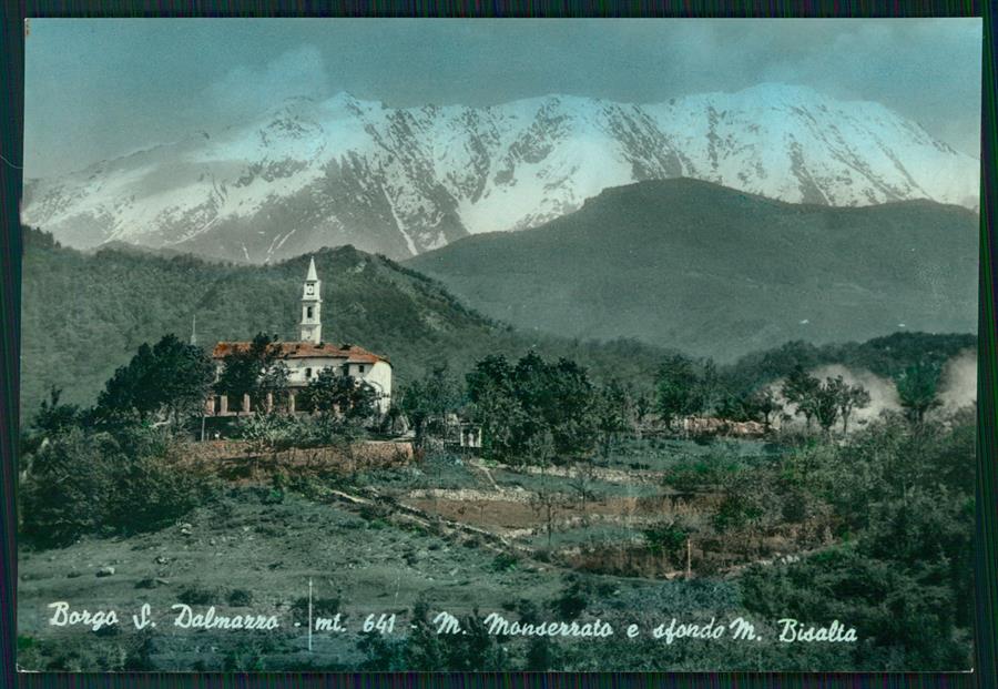 Cuneo Borgo San Dalmazzo Madonna di Monserrato Basalta Foto FG cartolina MZ1033 – fronte