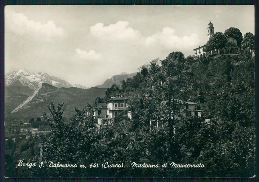 Cuneo Borgo San Dalmazzo Madonna di Monserrato Foto FG cartolina MZ1034 – fronte