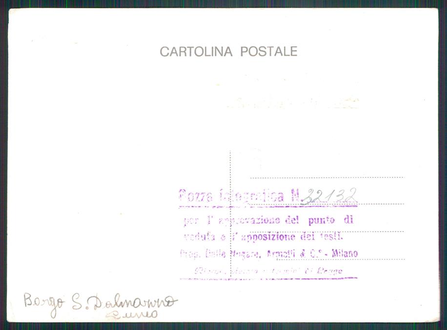Cuneo Borgo San Dalmazzo Bozza PIEGHINA Foto FG cartolina MZ1036 – retro