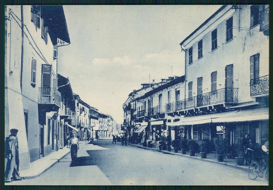 Cuneo Borgo San Dalmazzo Via Garibaldi FG cartolina MZ1047 – fronte