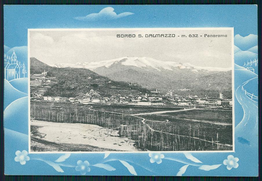 Cuneo Borgo San Dalmazzo FG cartolina MZ1052 – fronte