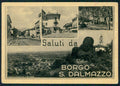 Cuneo Borgo San Dalmazzo Saluti da FG cartolina MZ1053 – fronte