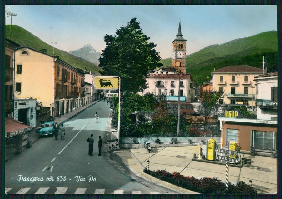 Cuneo Paesana Auto Foto FG cartolina MZ1054 – fronte