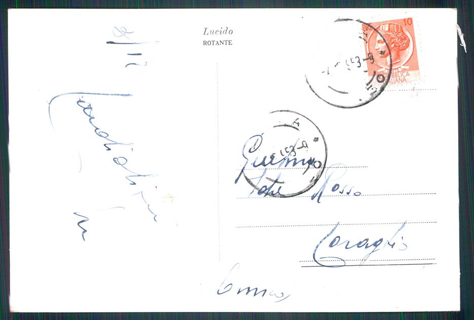 Cuneo Alba Torri Foto FG cartolina MZ1071 – retro