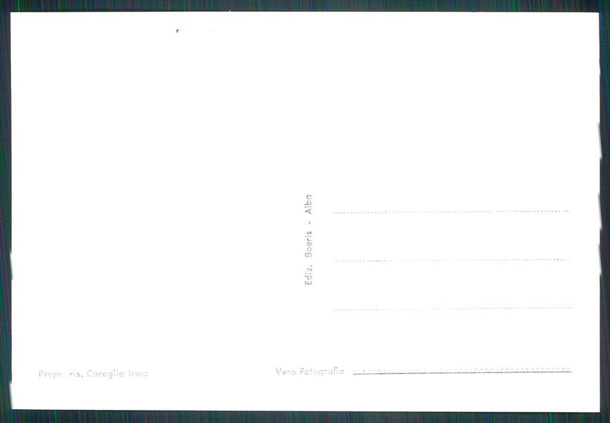 Cuneo Piobesi d'Alba Auto Foto FG cartolina MZ1079 – retro