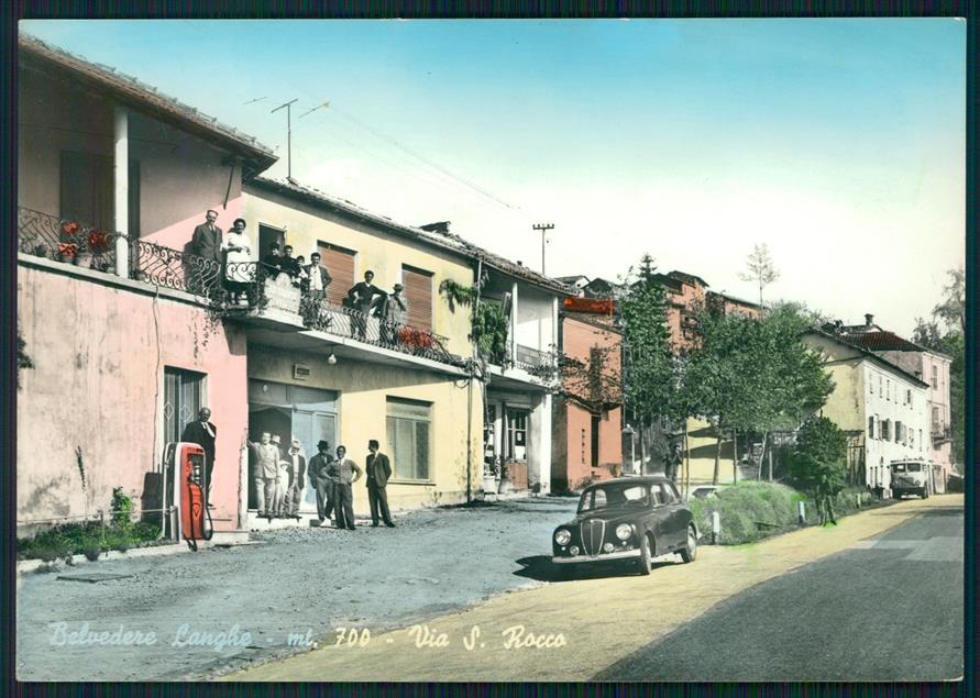 Cuneo Belvedere Langhe Auto Foto FG cartolina MZ1085 – fronte