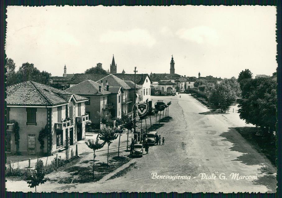 Cuneo Bene Vagienna Auto Foto FG cartolina MZ1086 – fronte