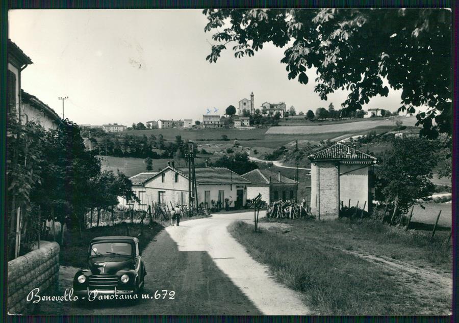Cuneo Bene Vagienna Auto Foto FG cartolina MZ1091 – fronte