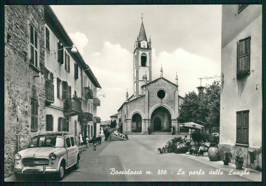 Cuneo Bossolasco Auto Foto FG cartolina MZ1097 – fronte