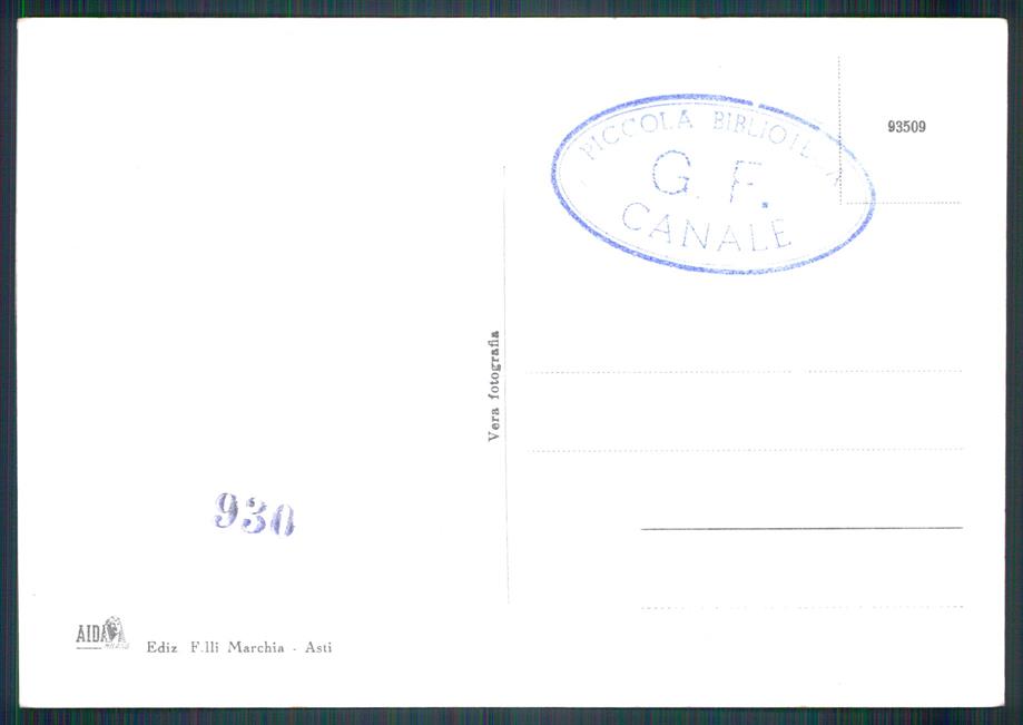 Cuneo Canale Mercato delle Pesche Foto FG cartolina MZ1107 – retro