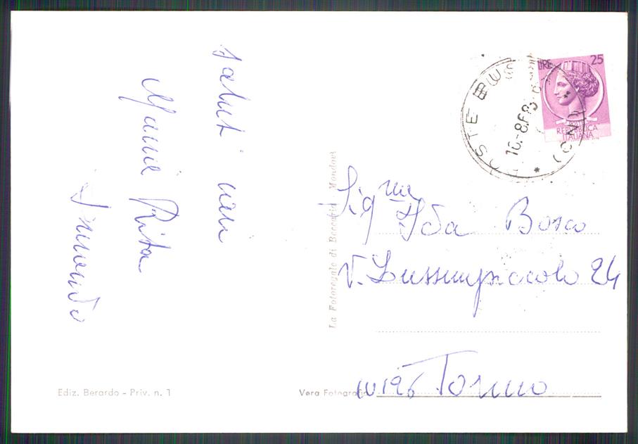 Cuneo Busca Foto FG cartolina MZ1133 – retro