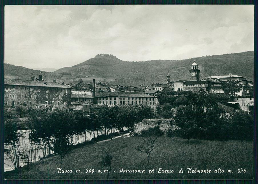 Cuneo Busca Eremo di Belmonte Foto FG cartolina MZ1135 – fronte