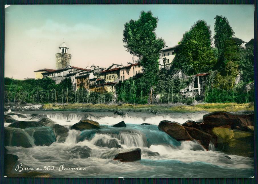 Cuneo Busca Foto FG cartolina MZ1137 – fronte