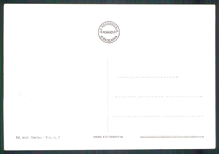 Cuneo Dronero Foto FG cartolina MZ1150 – retro