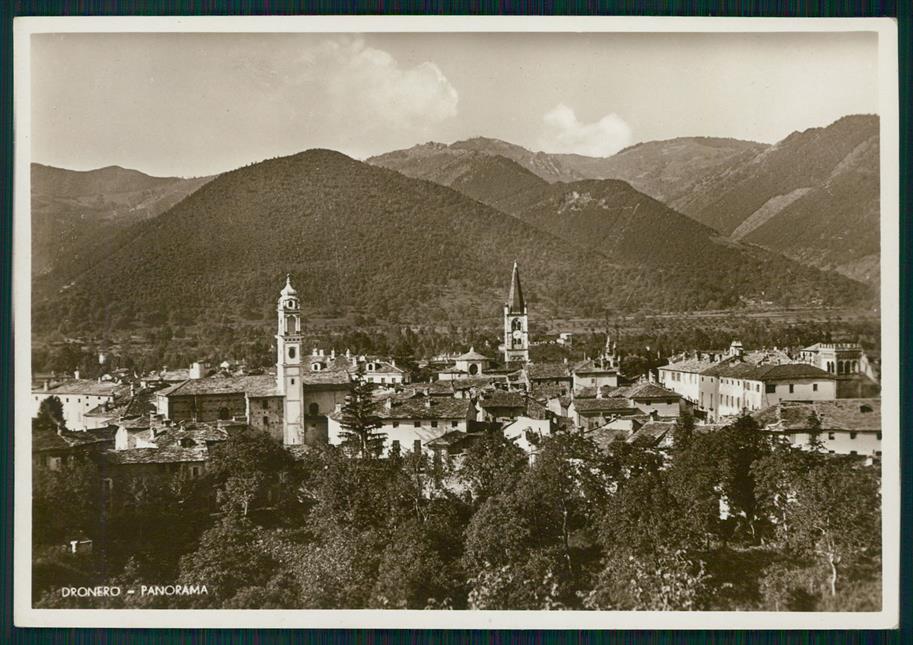 Cuneo Dronero Foto FG cartolina MZ1154 – fronte