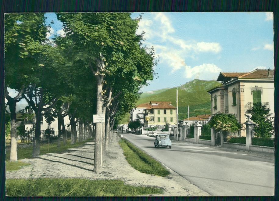 Cuneo Dronero Viale Stazione Auto Foto FG cartolina MZ1160 – fronte