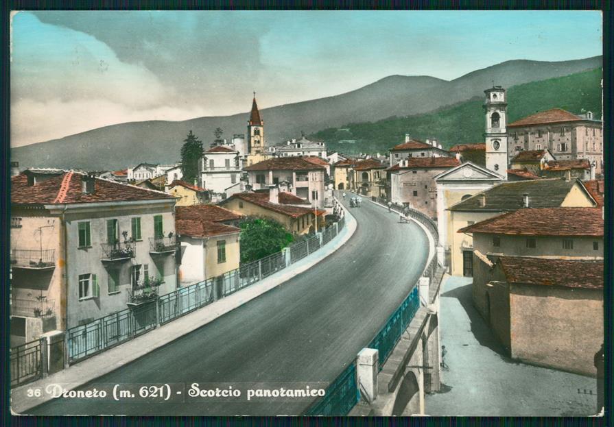Cuneo Dronero Foto FG cartolina MZ1173 – fronte