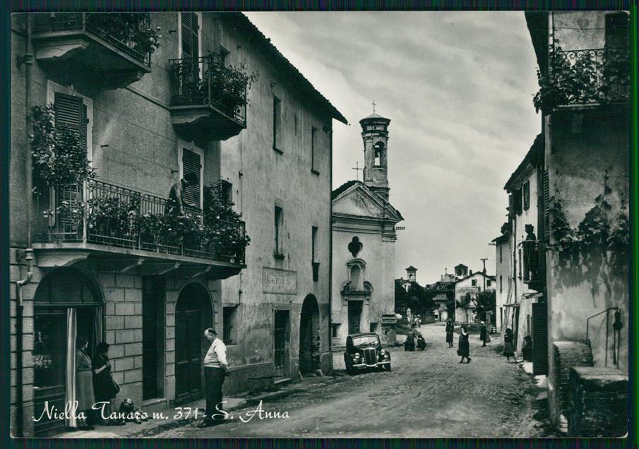 Cuneo Niella Tanaro Sant'Anna Auto Foto FG cartolina MZ1218 – fronte
