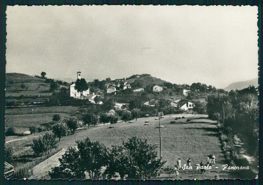 Cuneo San Michele Mondovì San Paolo Foto FG cartolina MZ1227 – fronte