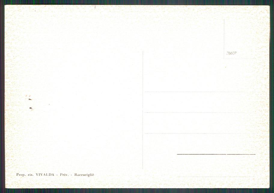 Cuneo Rocca Cigliè Saluti da FG cartolina MZ1248 – retro