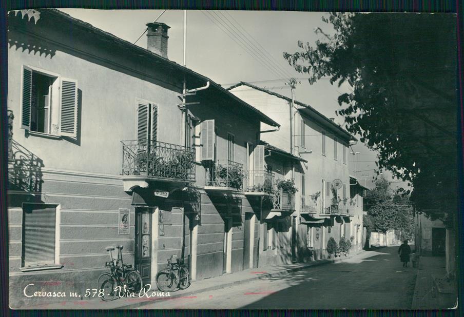 Cuneo Cervasca PIEGHE MACCHIA Foto FG cartolina MZ1256 – fronte