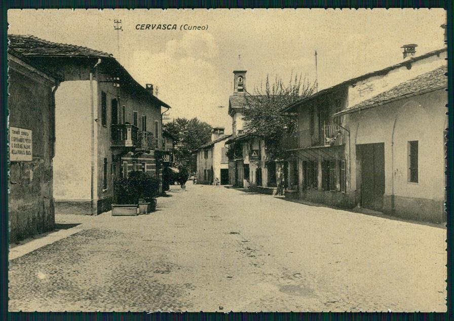 Cuneo Cervasca FG cartolina MZ1257 – fronte