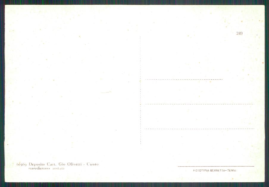 Cuneo Cervasca San Defendente FG cartolina MZ1260 – retro