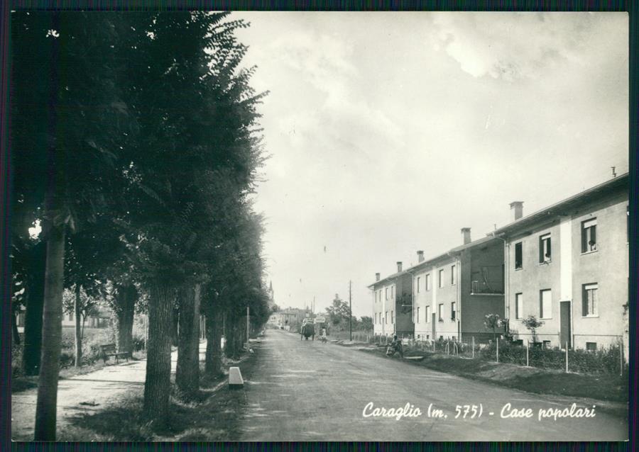 Cuneo Caraglio Case Popolari Foto FG cartolina MZ1277 – fronte