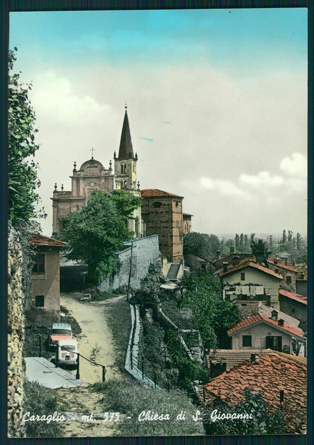 Cuneo Caraglio Chiesa di San Giacomo PIEGHINA Foto FG cartolina MZ1294 – fronte