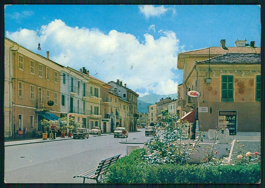 Cuneo Caraglio Via Roma Auto Foto FG cartolina MZ1298 – fronte