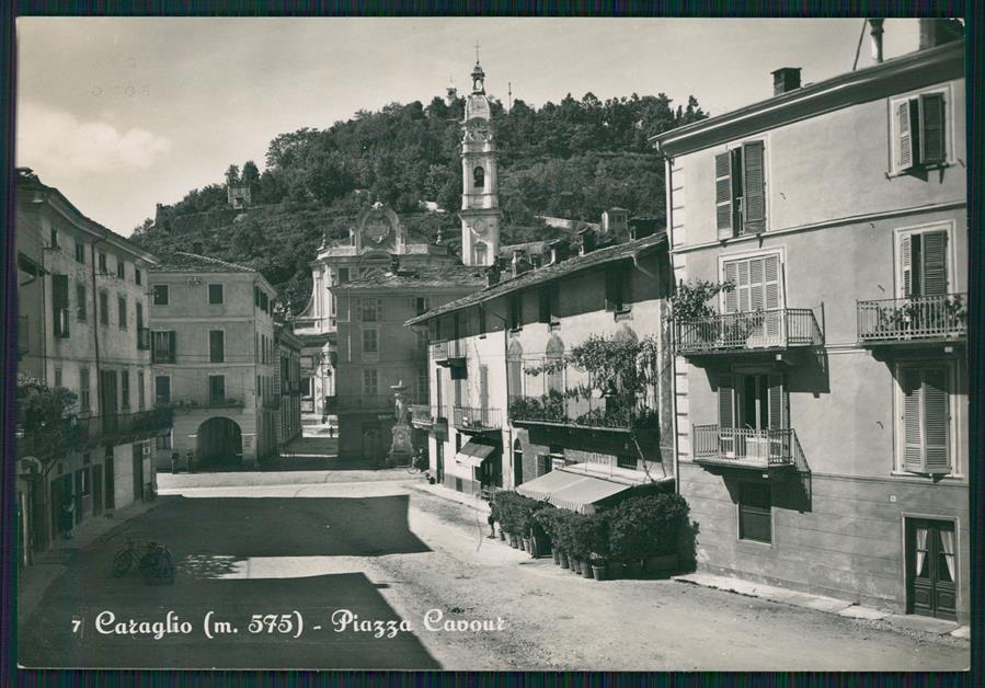Cuneo Caraglio Via Cavour Foto FG cartolina MZ1303 – fronte