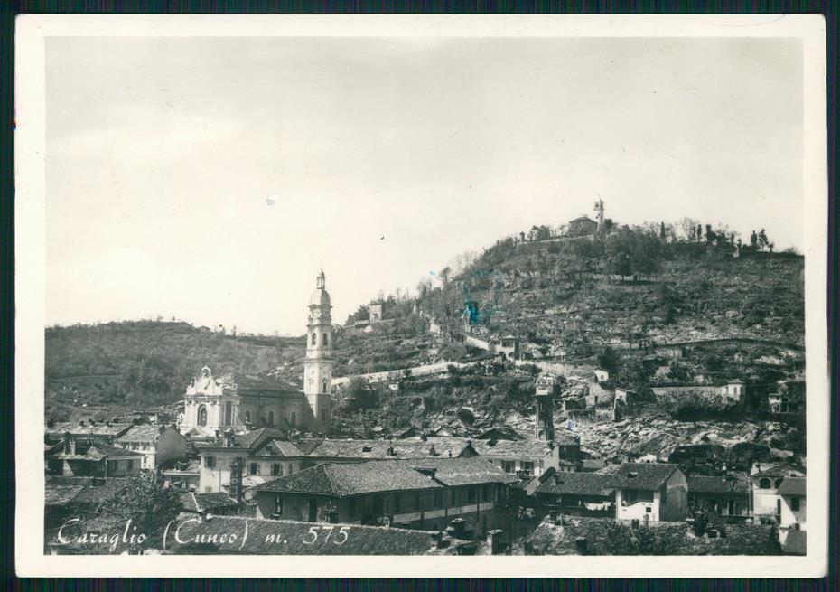Cuneo Caraglio PIEGA Foto FG cartolina MZ1319 – fronte