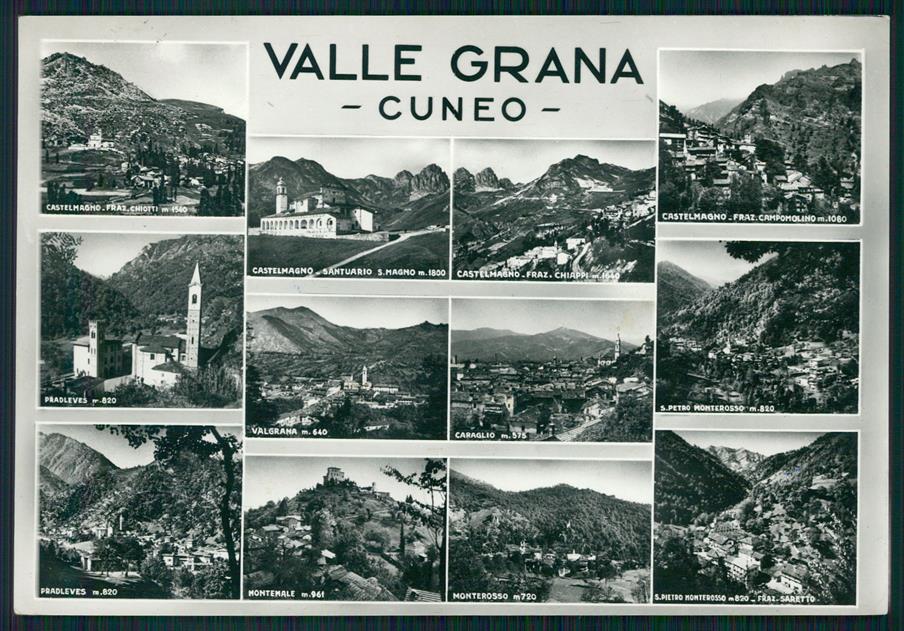 Cuneo Valle Grana Foto FG cartolina MZ1356 – fronte